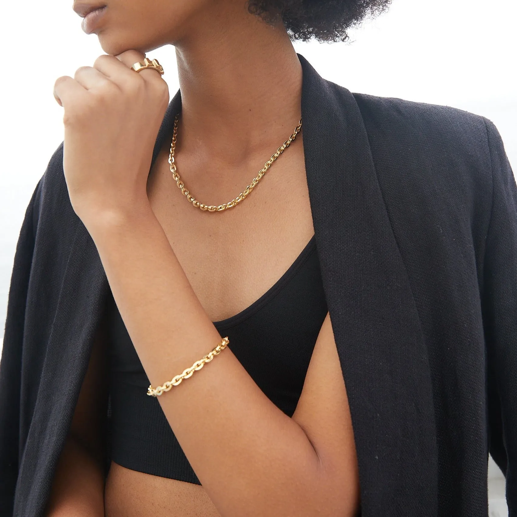 Milan Chain Bracelet - 14K Gold Filled