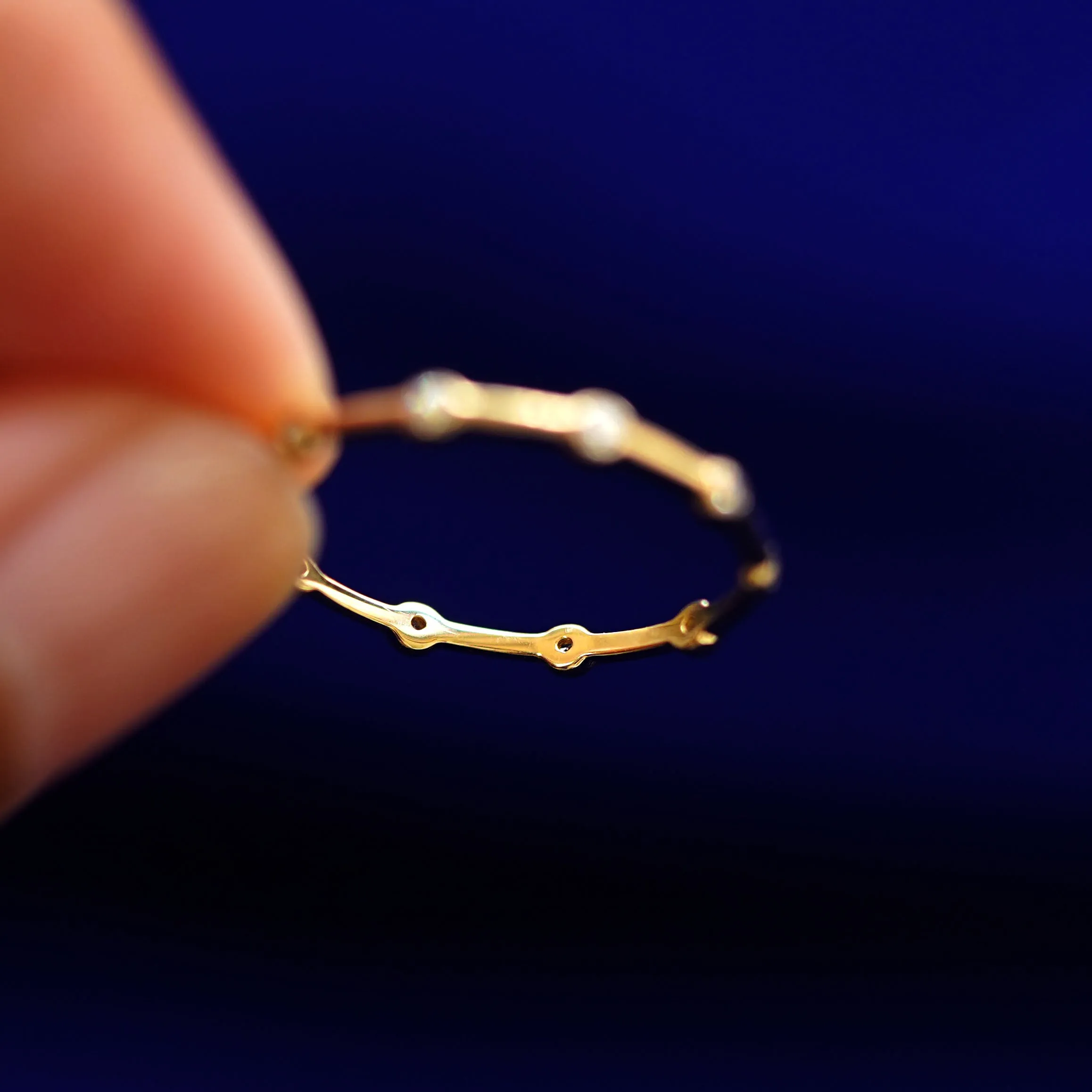 Mini Diamond Bubble Ring