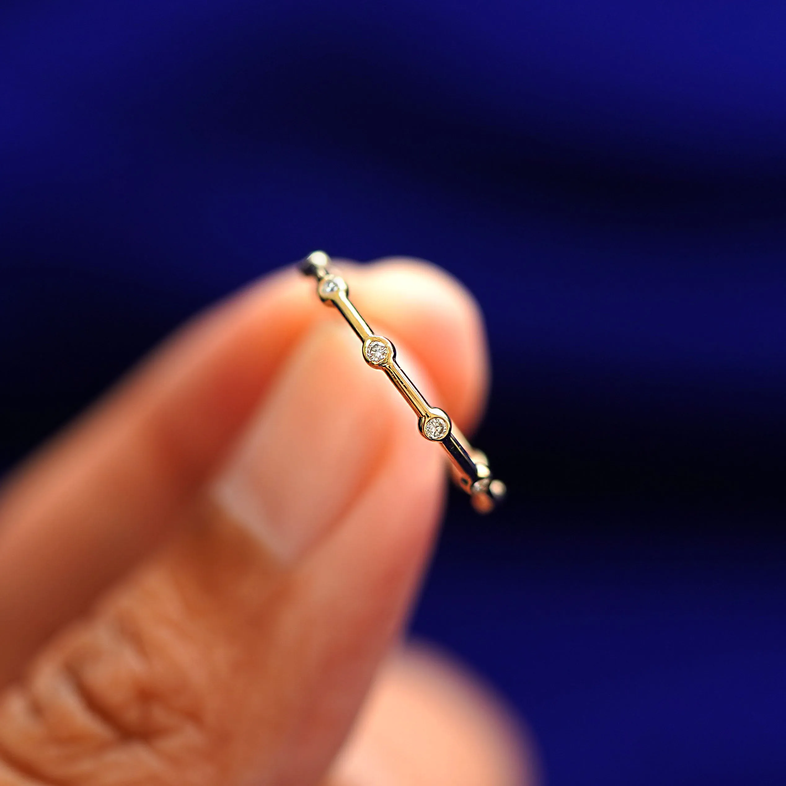 Mini Diamond Bubble Ring