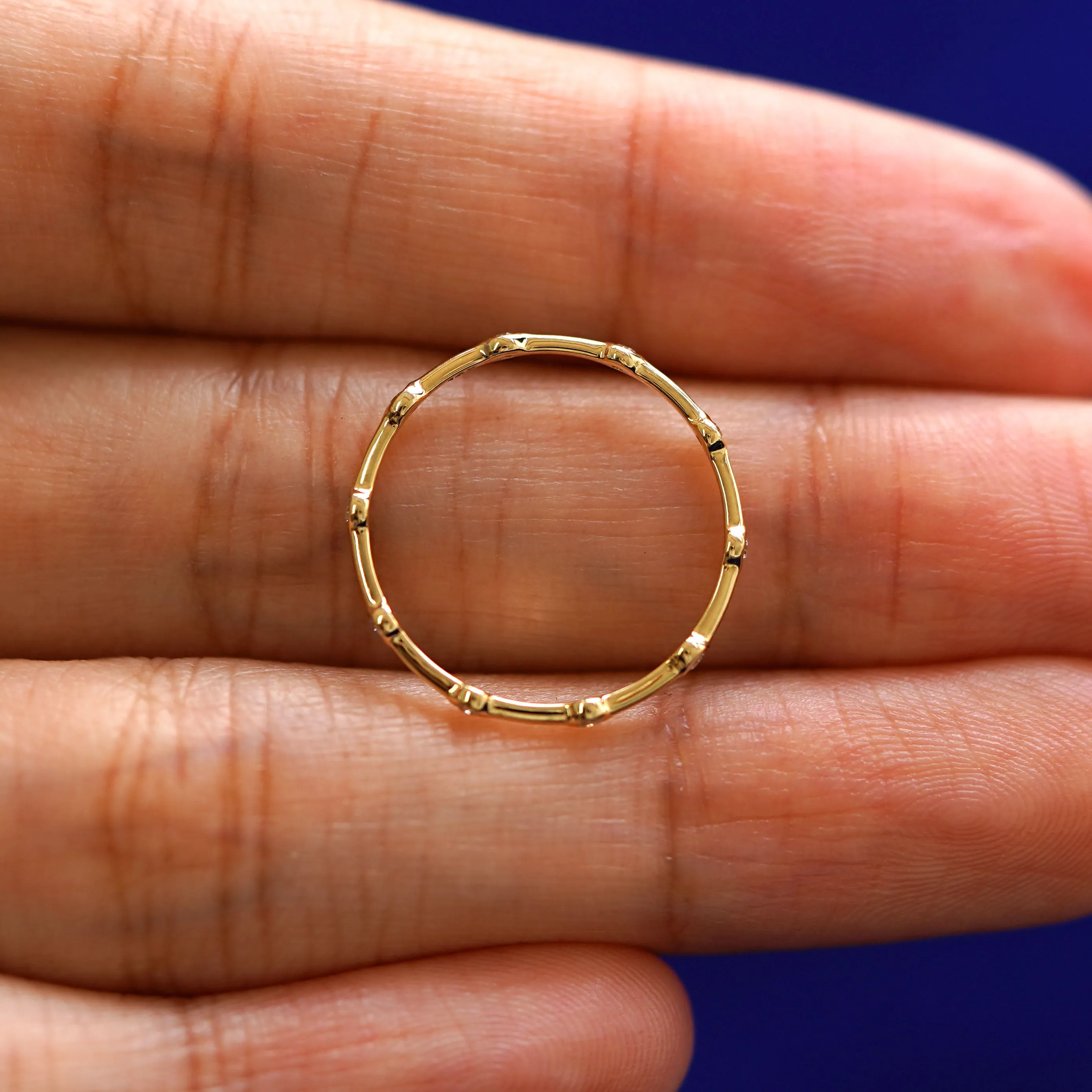 Mini Diamond Bubble Ring