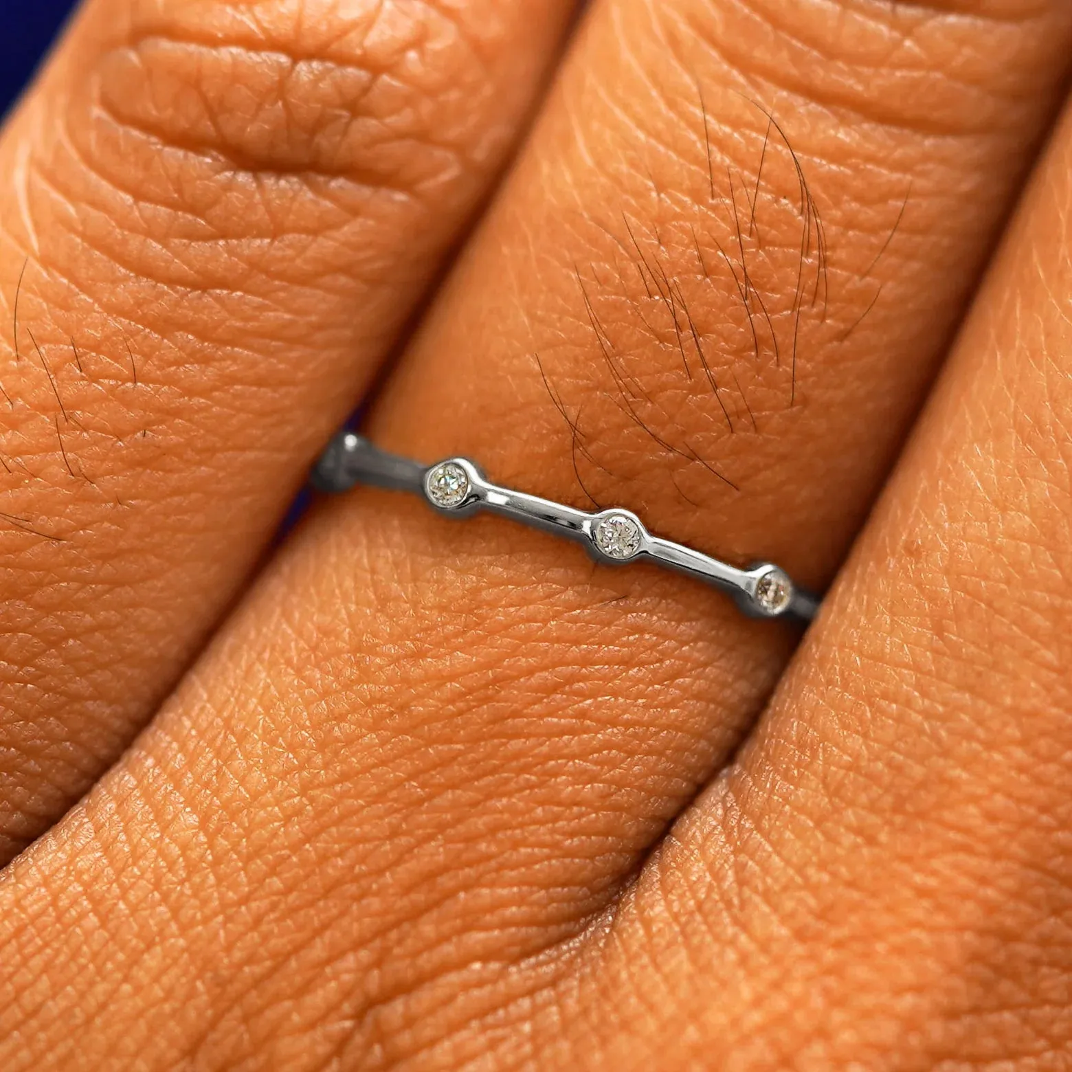Mini Diamond Bubble Ring