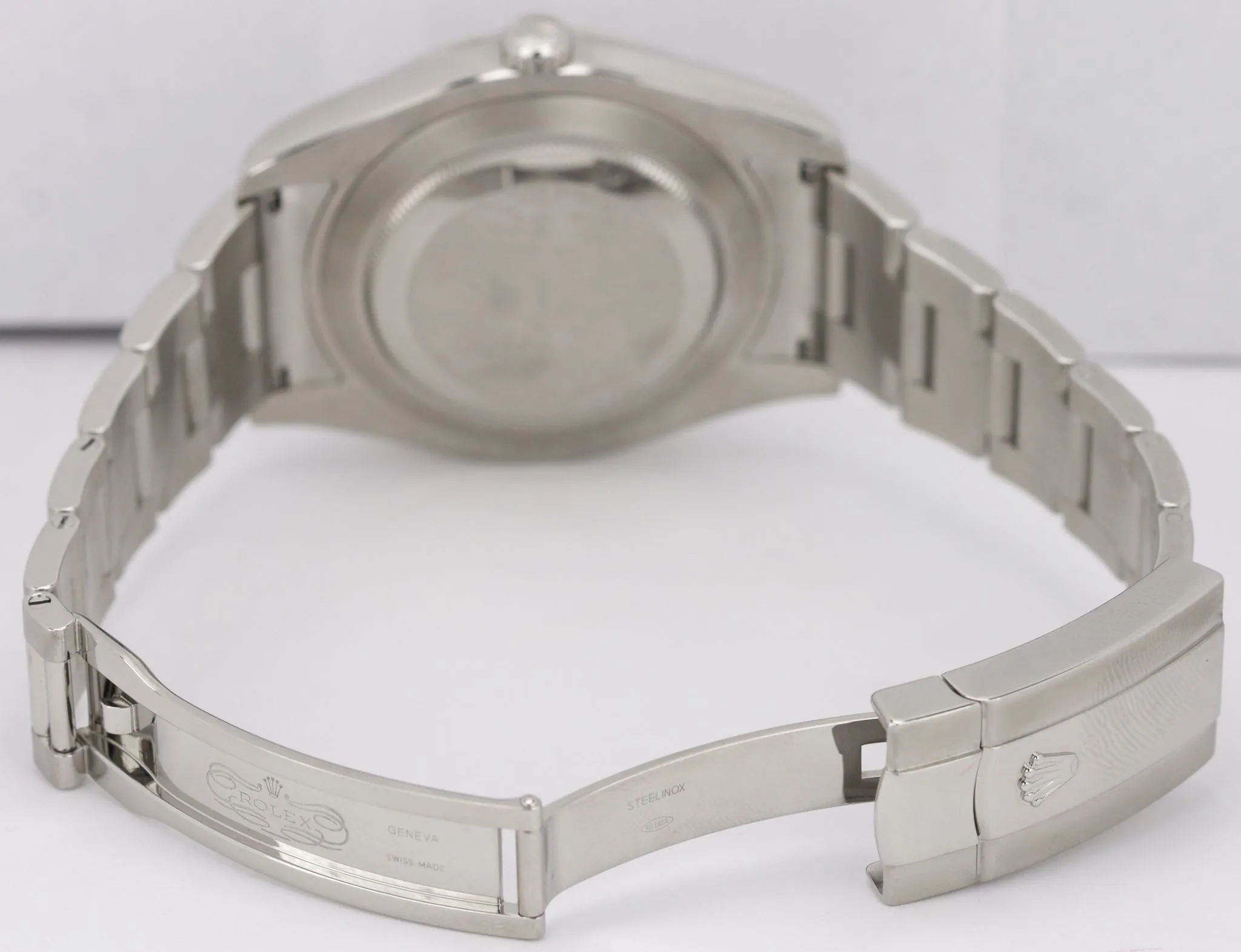 MINT 2016 Rolex DateJust II 41mm 116300 Silver Smooth Stainless Oyster Watch