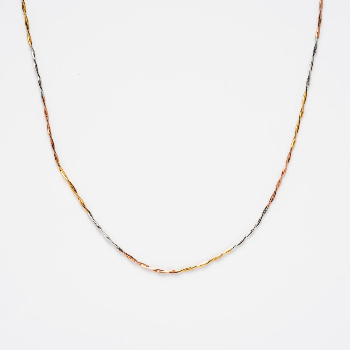 Mixed Metal Twisted Chain