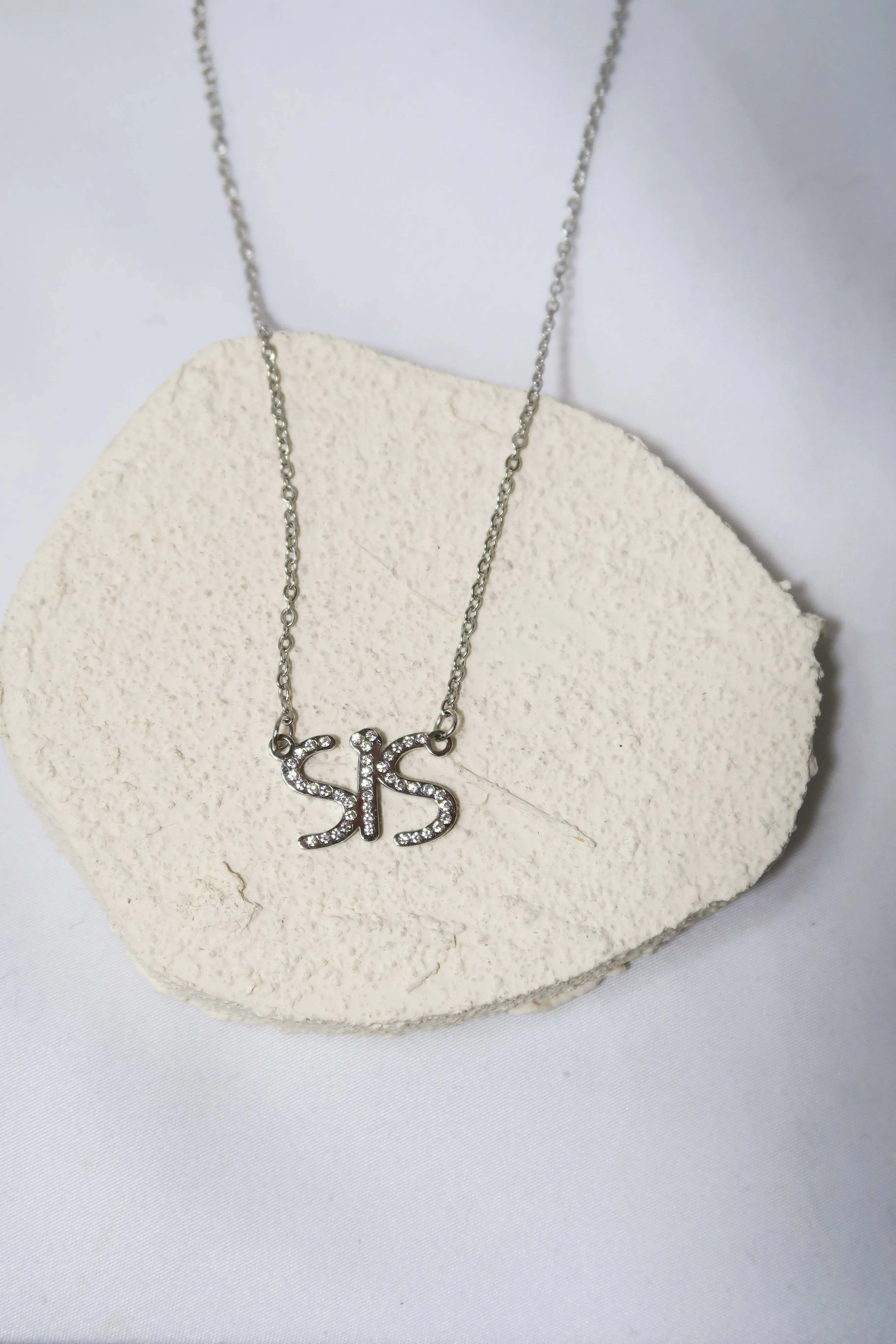 Mommy and Sis Matching Crystal Necklace