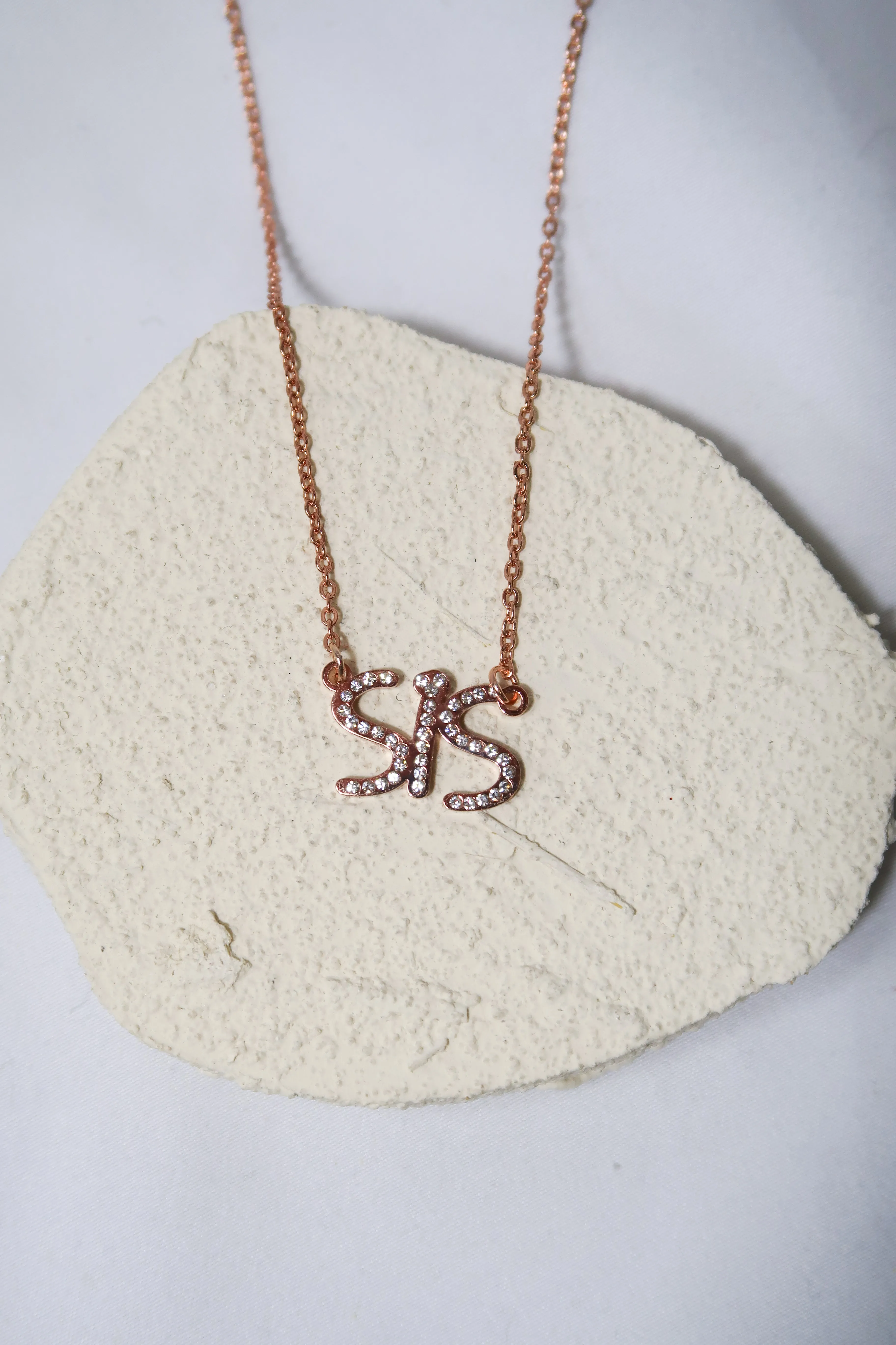 Mommy and Sis Matching Crystal Necklace