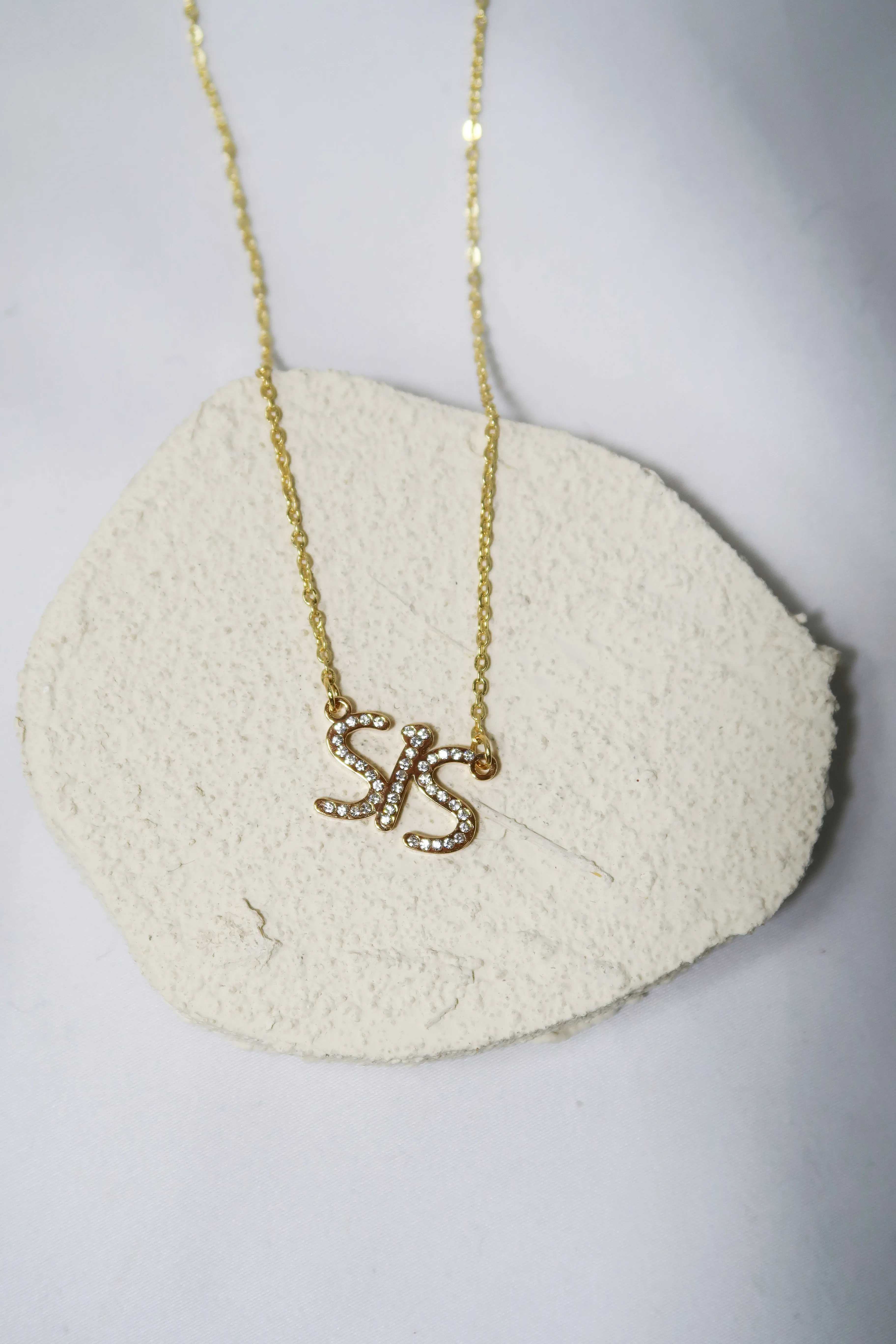 Mommy and Sis Matching Crystal Necklace