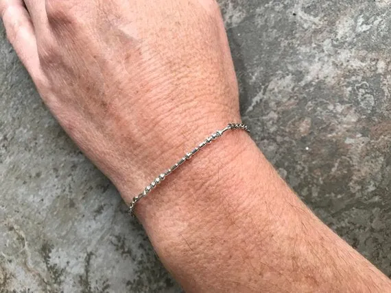 Morse Code Bracelet- Big Little Set