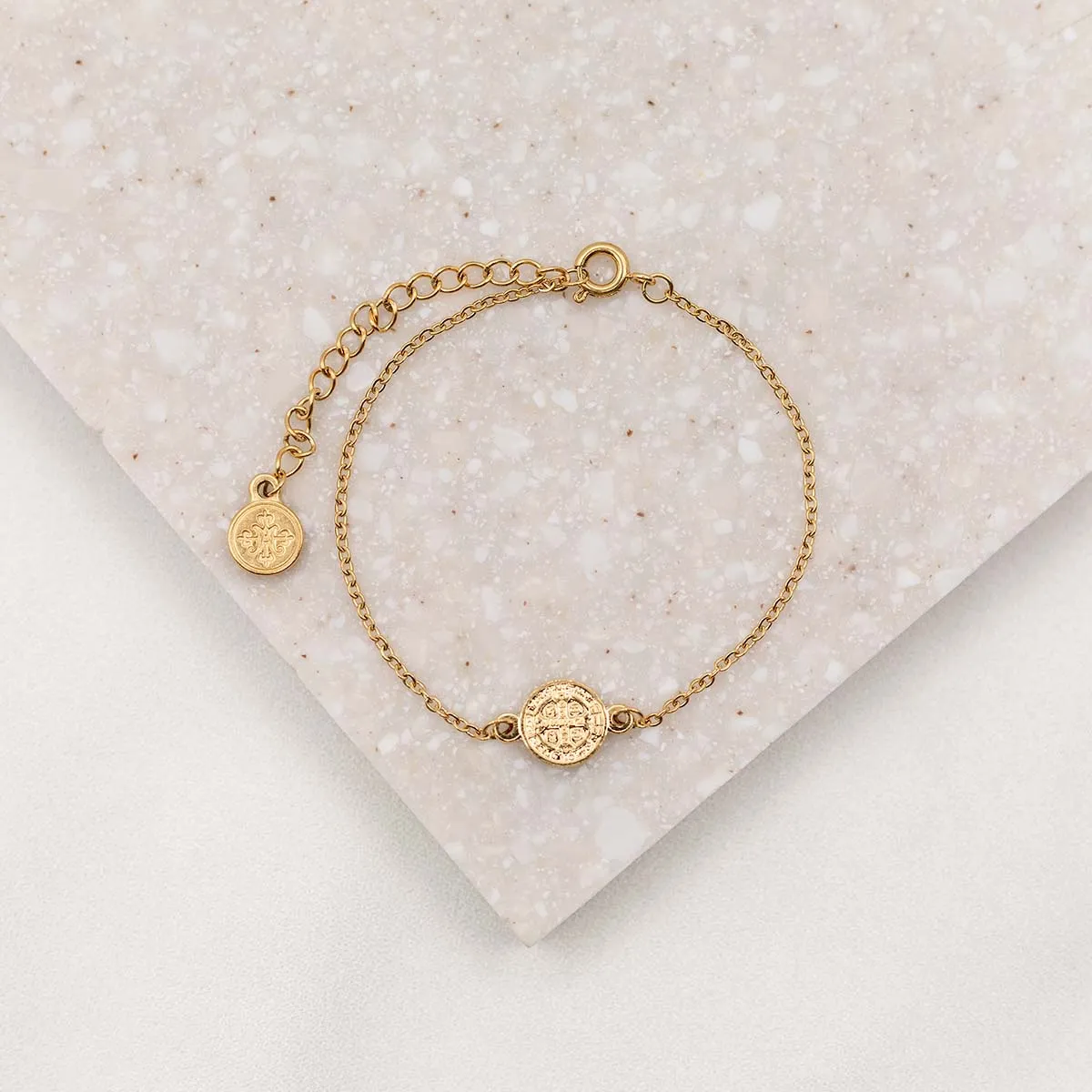 My Saint My Hero Breathe Chain Bracelet