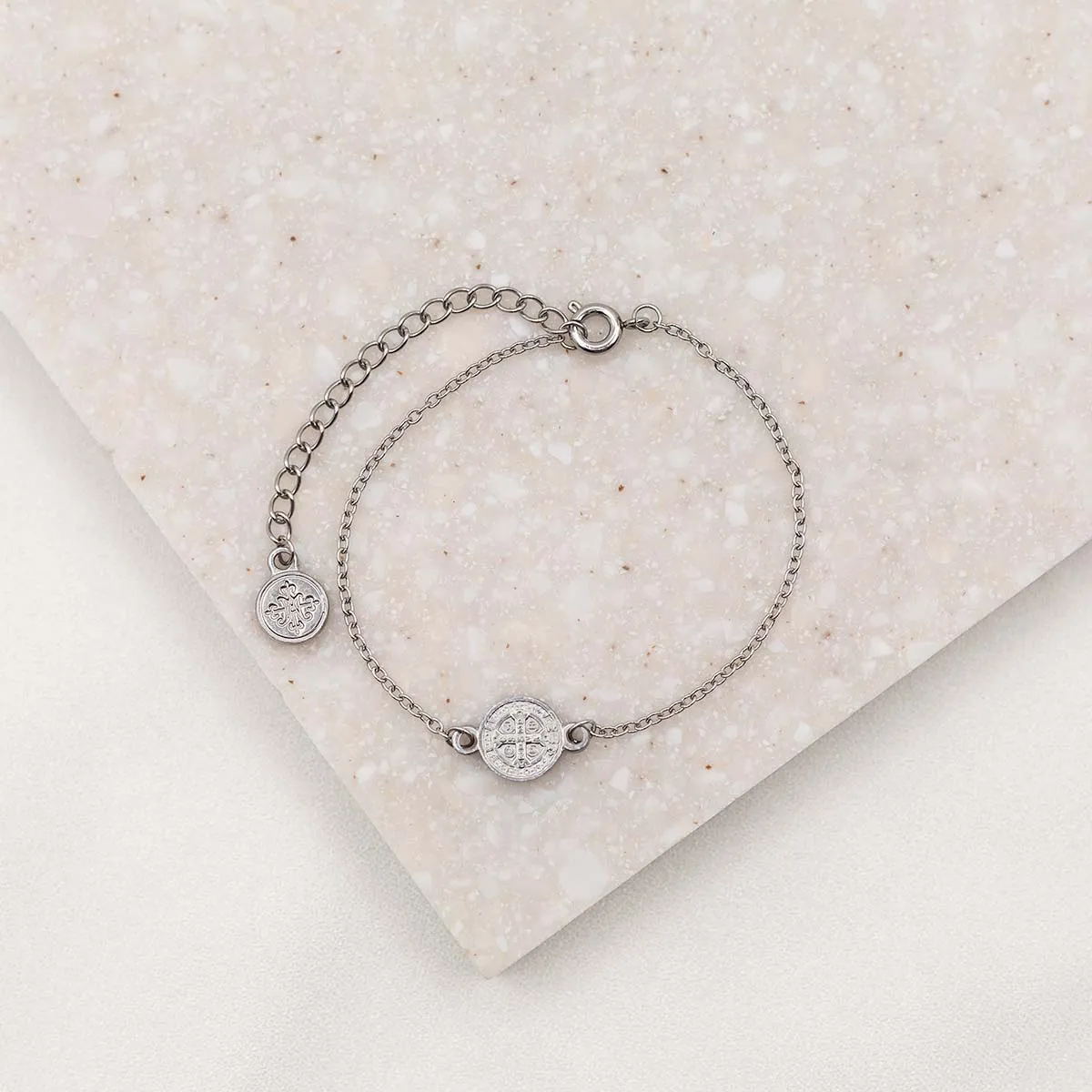 My Saint My Hero Breathe Chain Bracelet