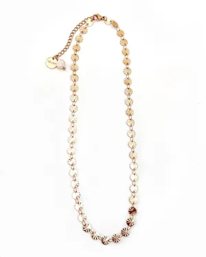 Nelva Pearl Tail Necklace