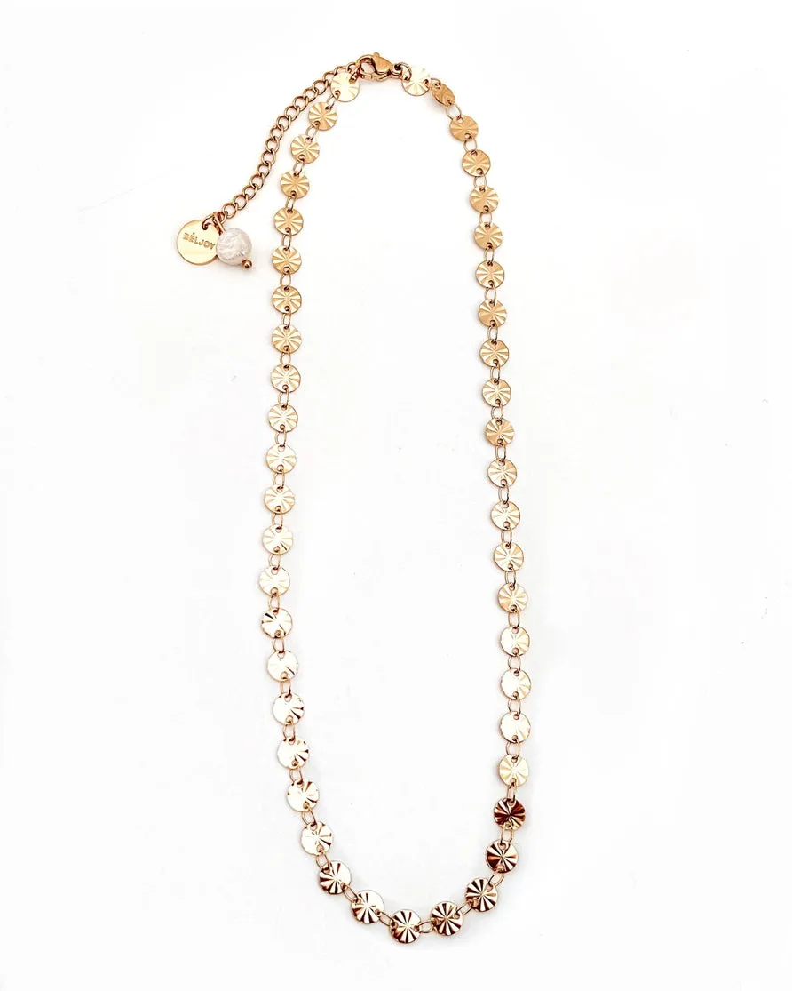 Nelva Pearl Tail Necklace