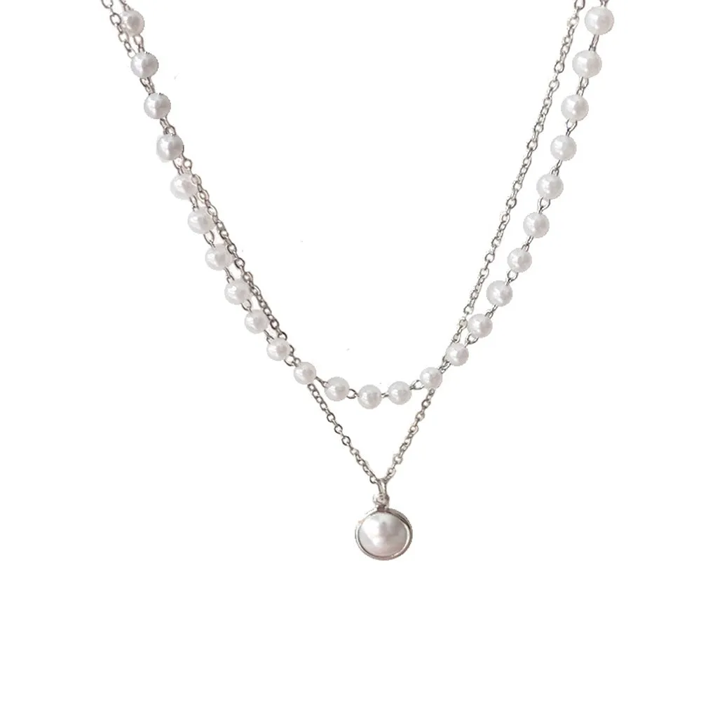 New Fashion Pearl Choker Necklace