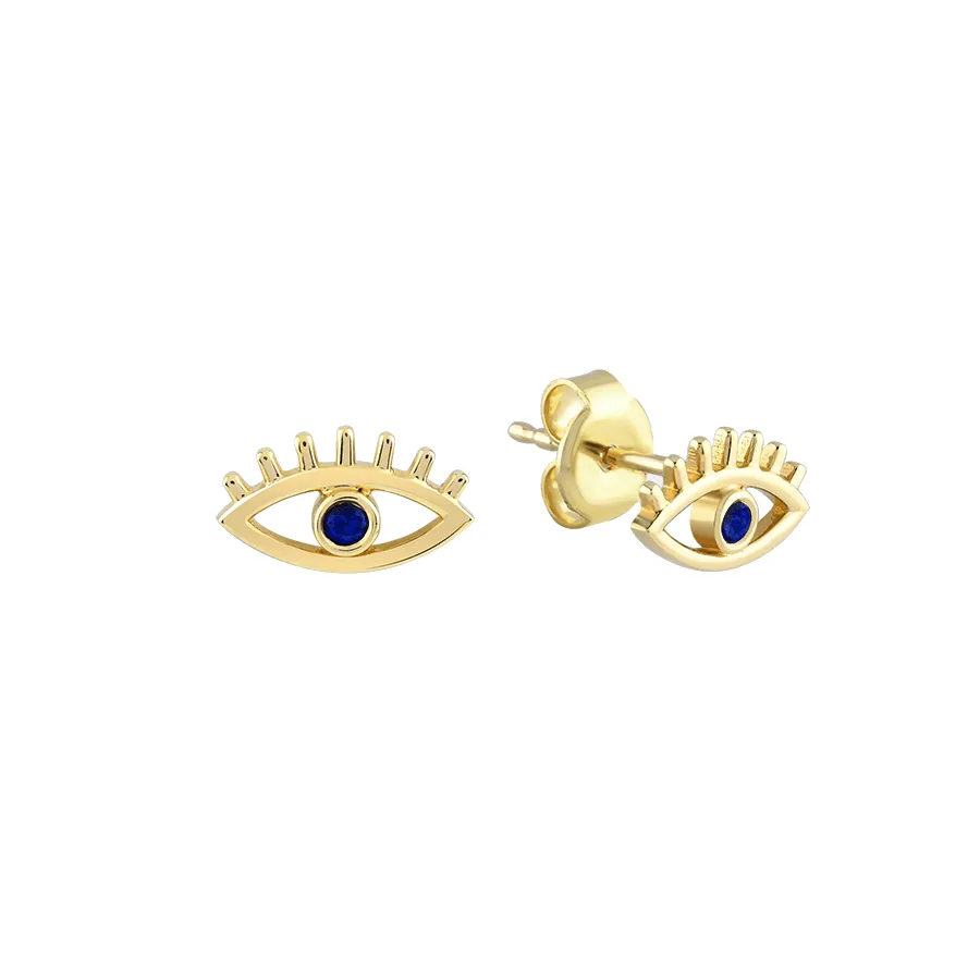 New Sight Sapphire Earrings