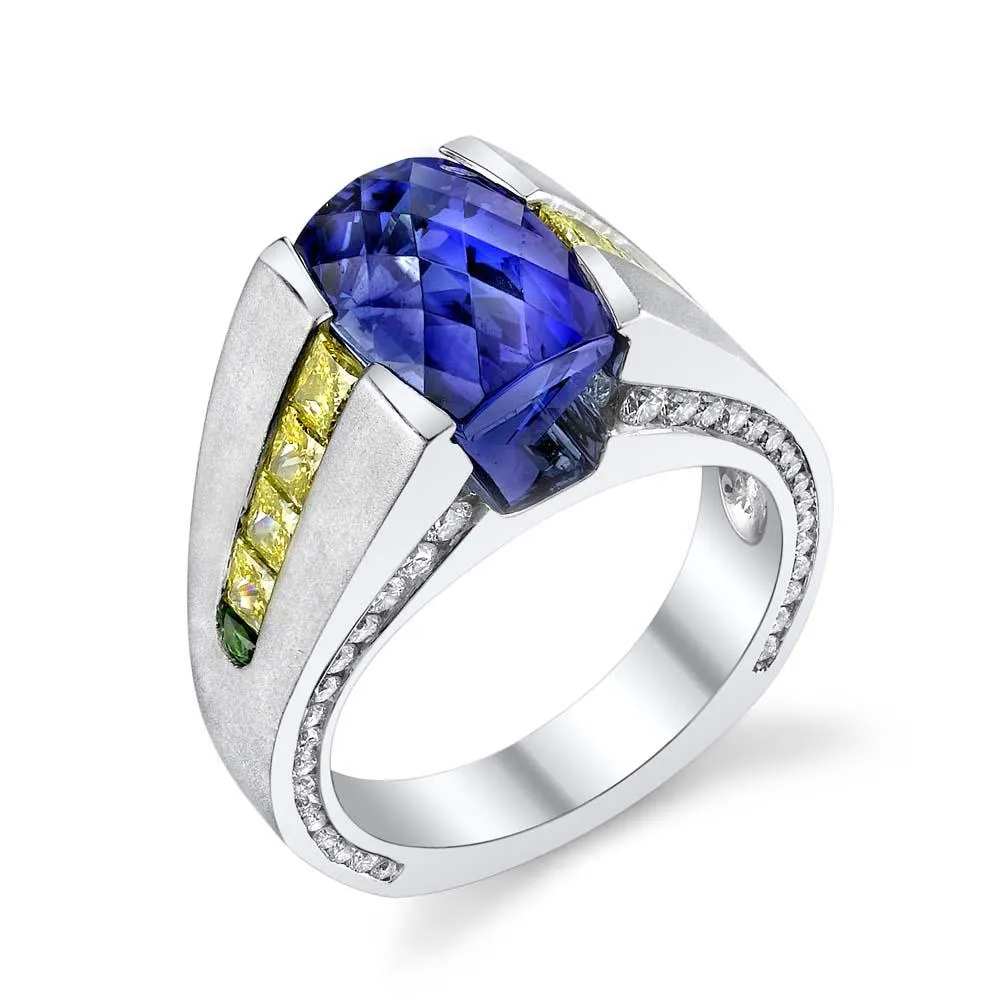 Noble Tanzanite Gents Ring