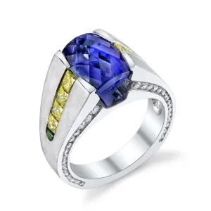 Noble Tanzanite Gents Ring