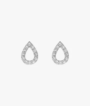 Open Pear Earrings