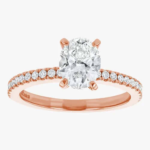 Oval Cut Engagement Ring