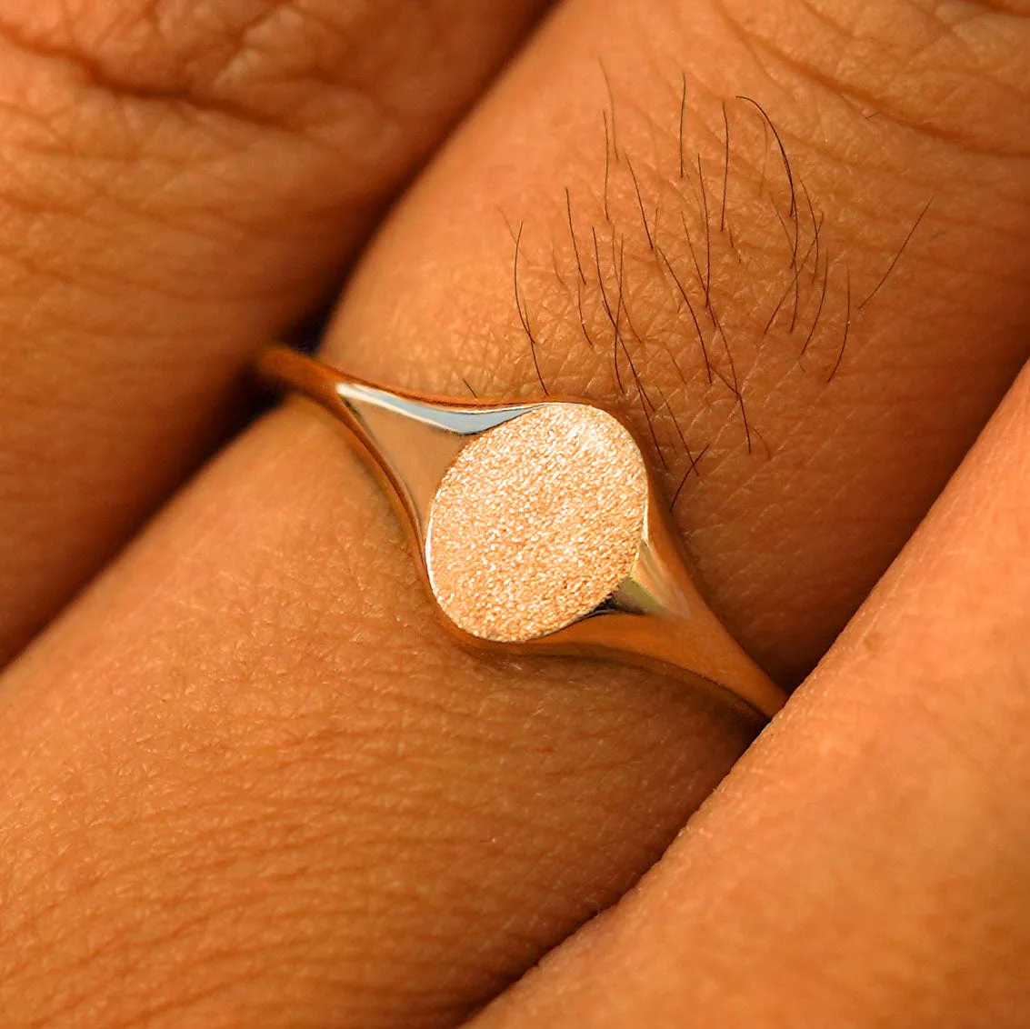 Oval Signet Ring