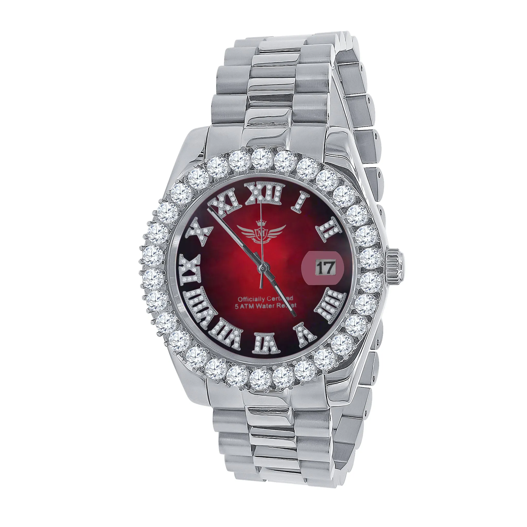 OVERLORD STEEL CZ WATCH | 5303559