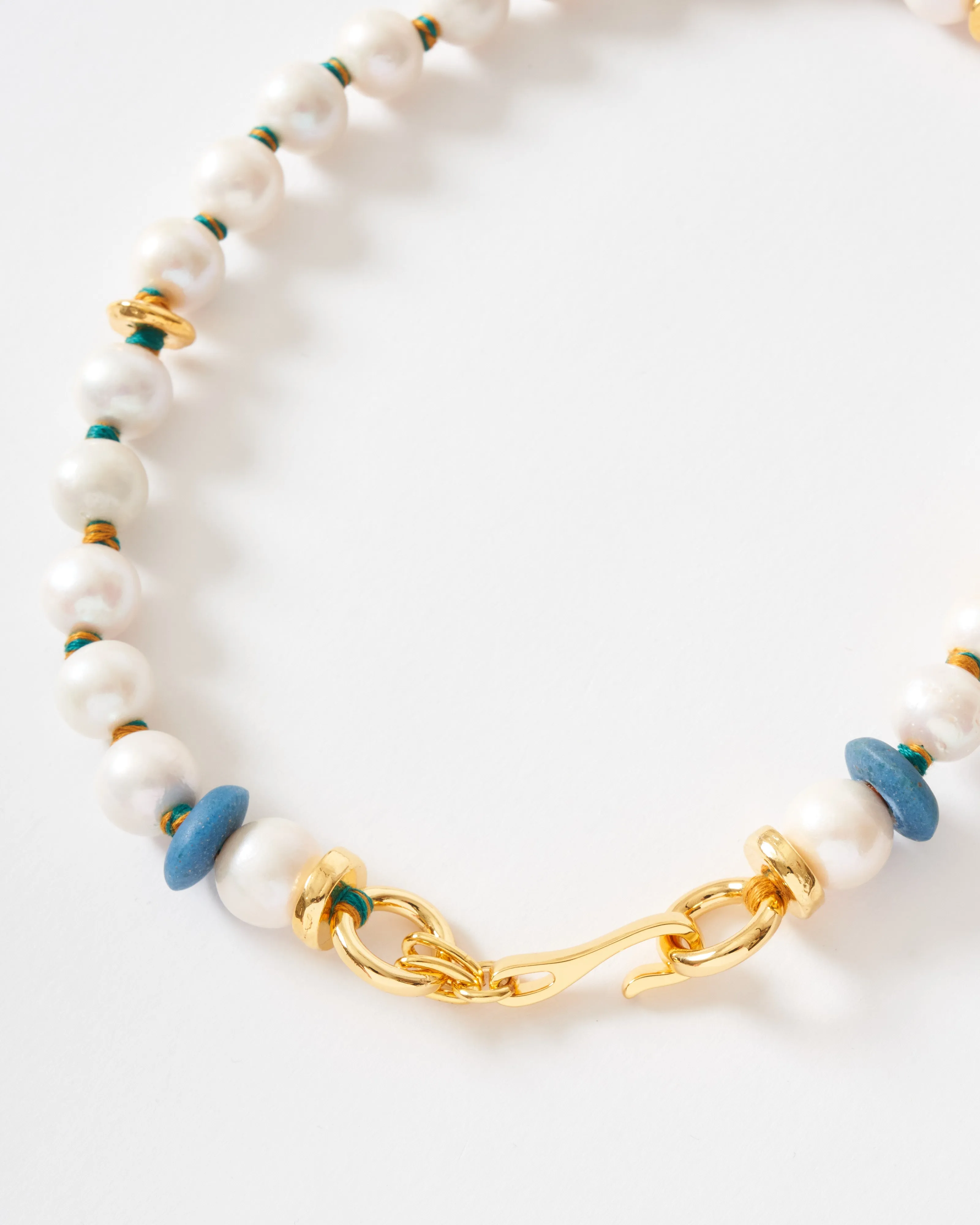 pacifica pearl collar necklace