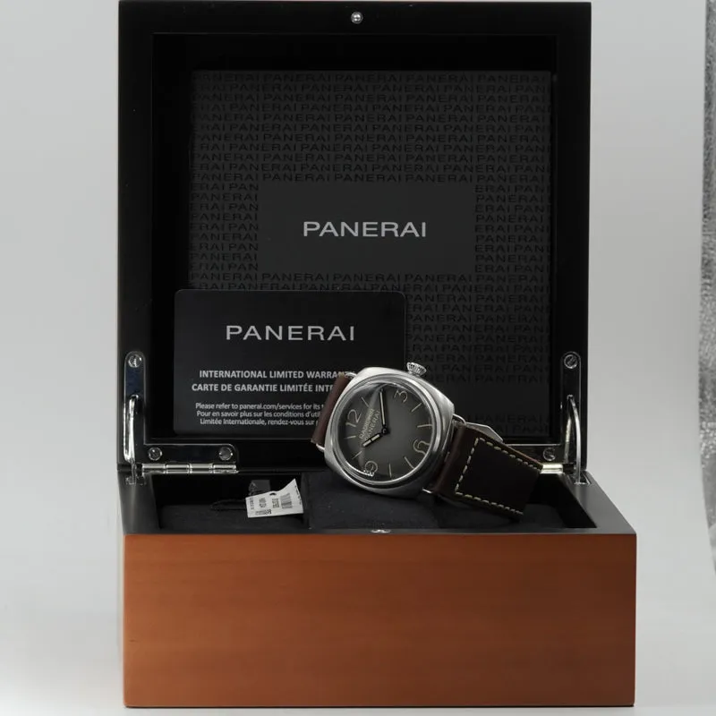 Panerai Radiomir PAM01334 Stainless Steel Manual Movement B&P 2022