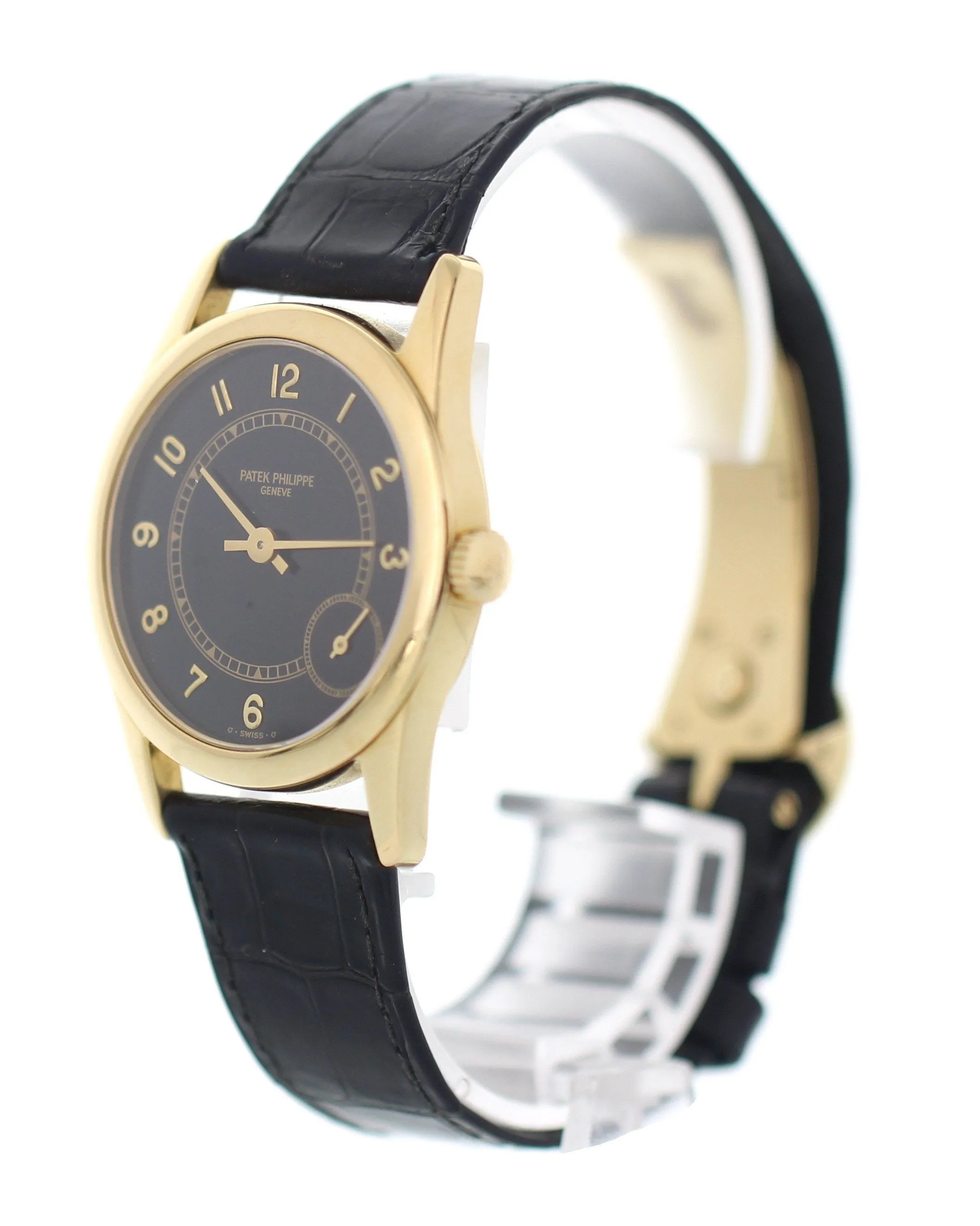 Patek Philippe 5000 Calatrava 18K Yellow Gold W/ Papers
