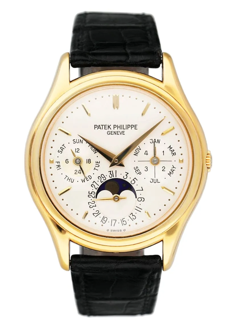 Patek Philippe Perpetual Calendar 3940J Mens Watch With Archives
