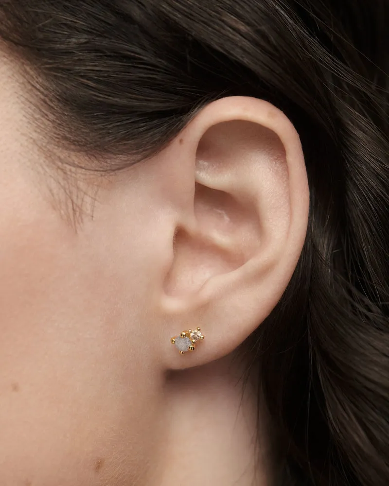 PdPaola Fog stud earrings
