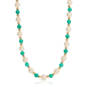 Pearl & Turquoise Necklace