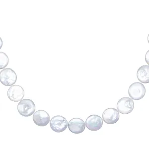 Pearl Disc Necklace
