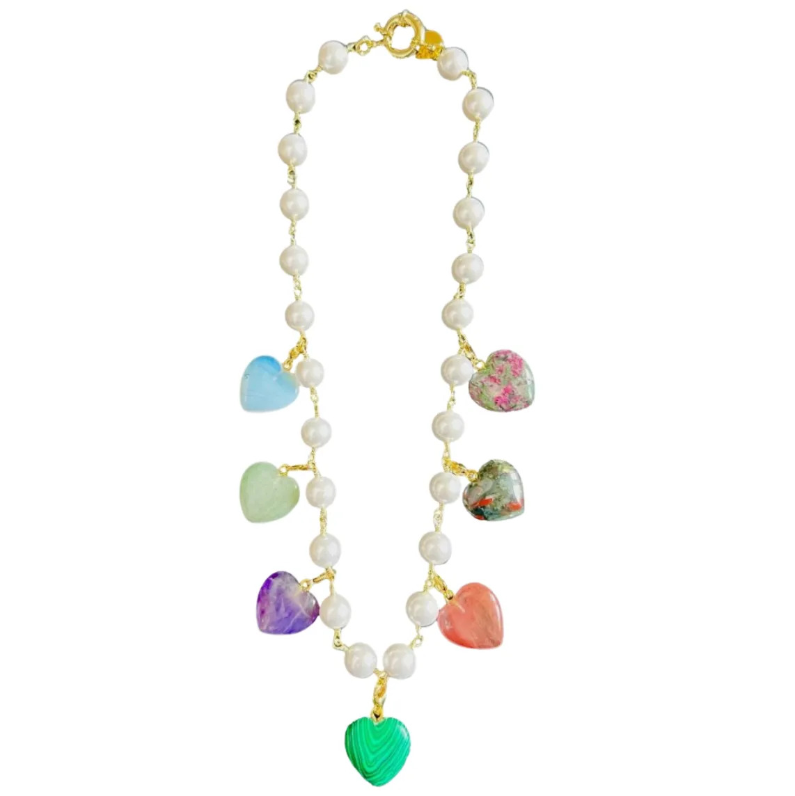 Pearl Heart Necklace