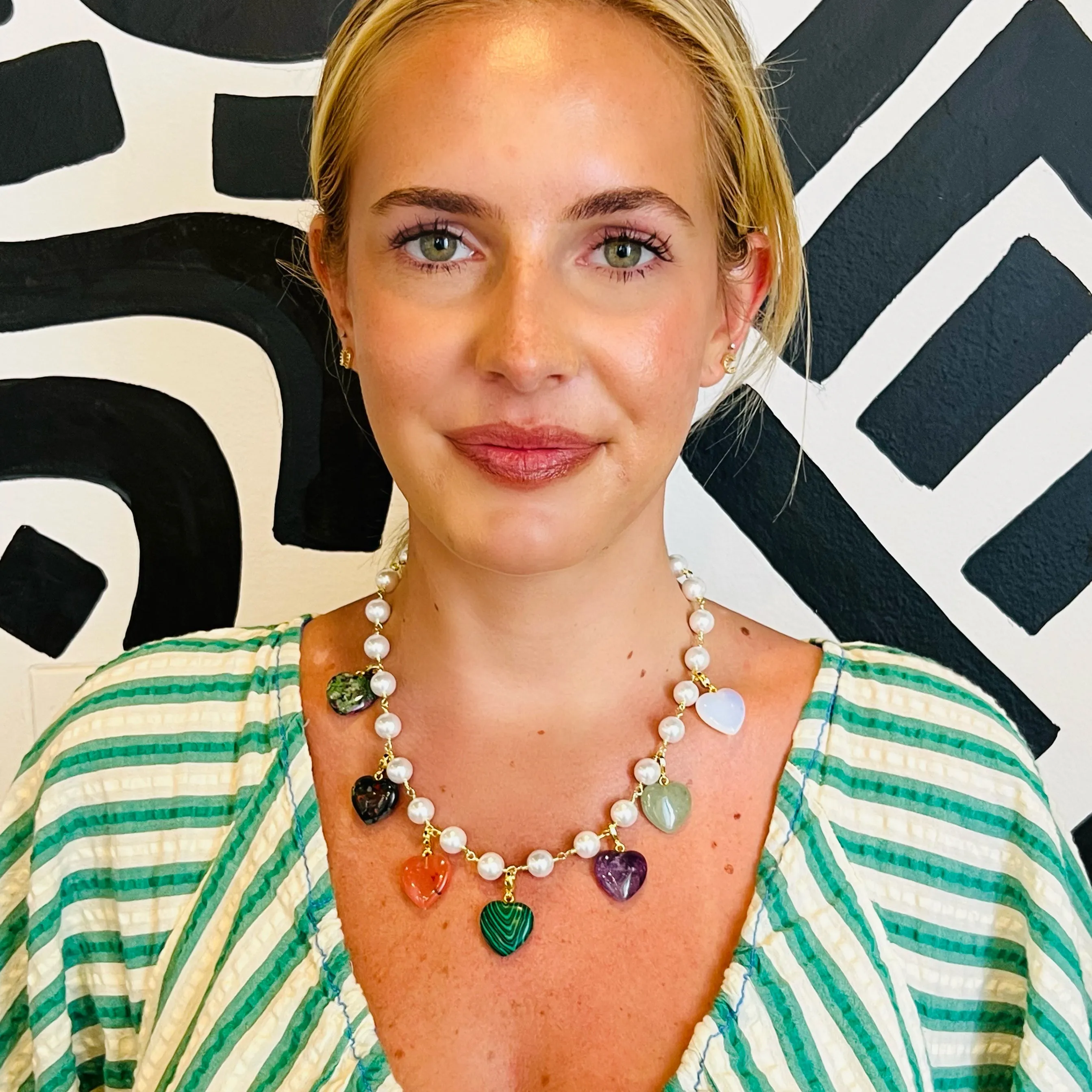Pearl Heart Necklace