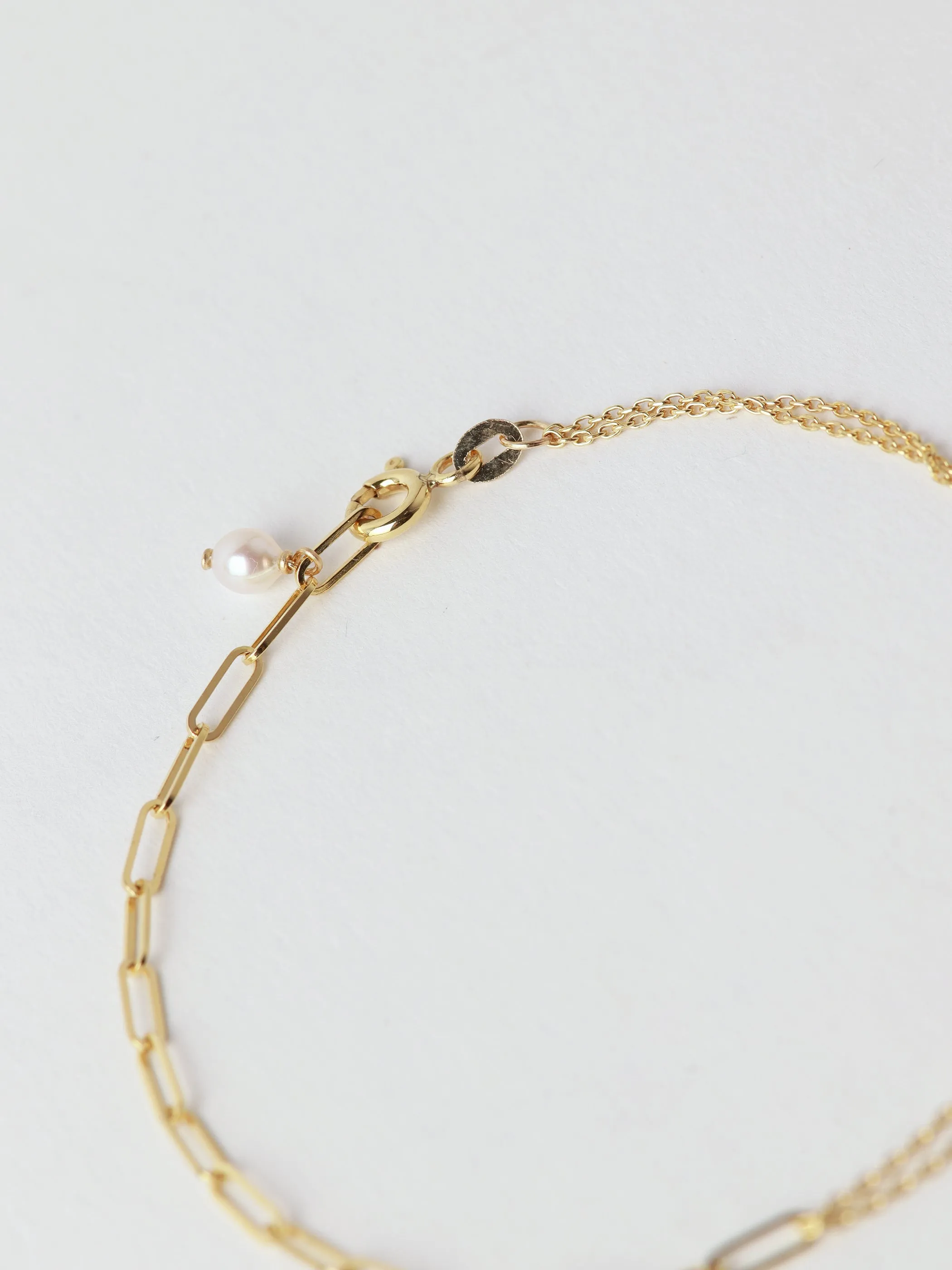 Petite Link Double Chain Bracelet