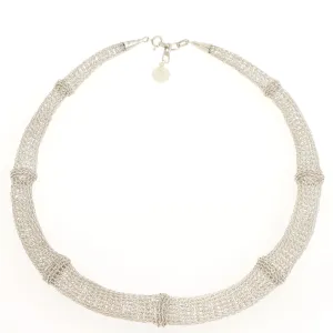 Phylum silver basic chocker