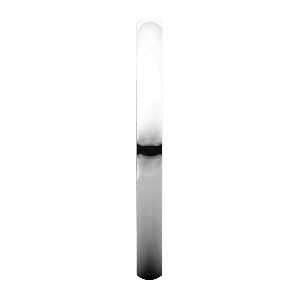Platinum 2mm Light Comfort Fit Band, Size 4