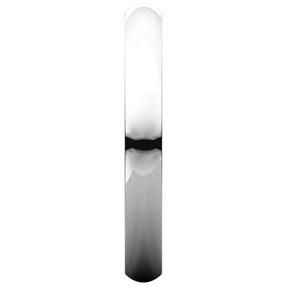 Platinum 3mm Heavy Comfort Fit Band, Size 5