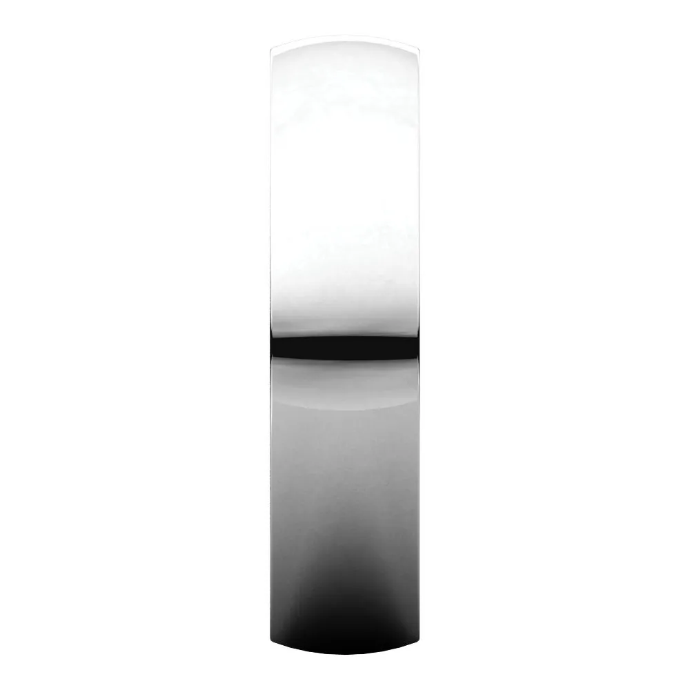 Platinum 5mm Light Comfort Fit Band, Size 8.5