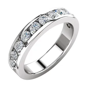 Platinum Anniversary Band, Size 5