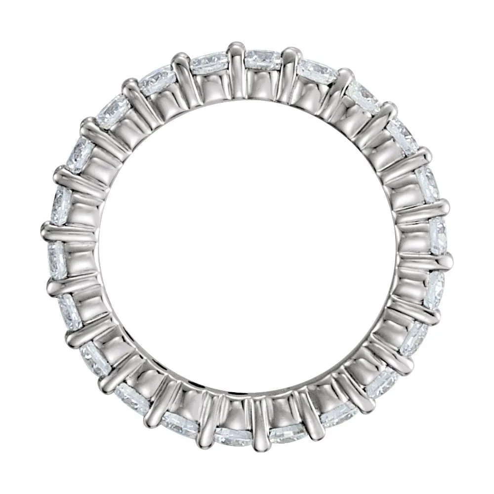 Platinum Eternity Band, Size 5