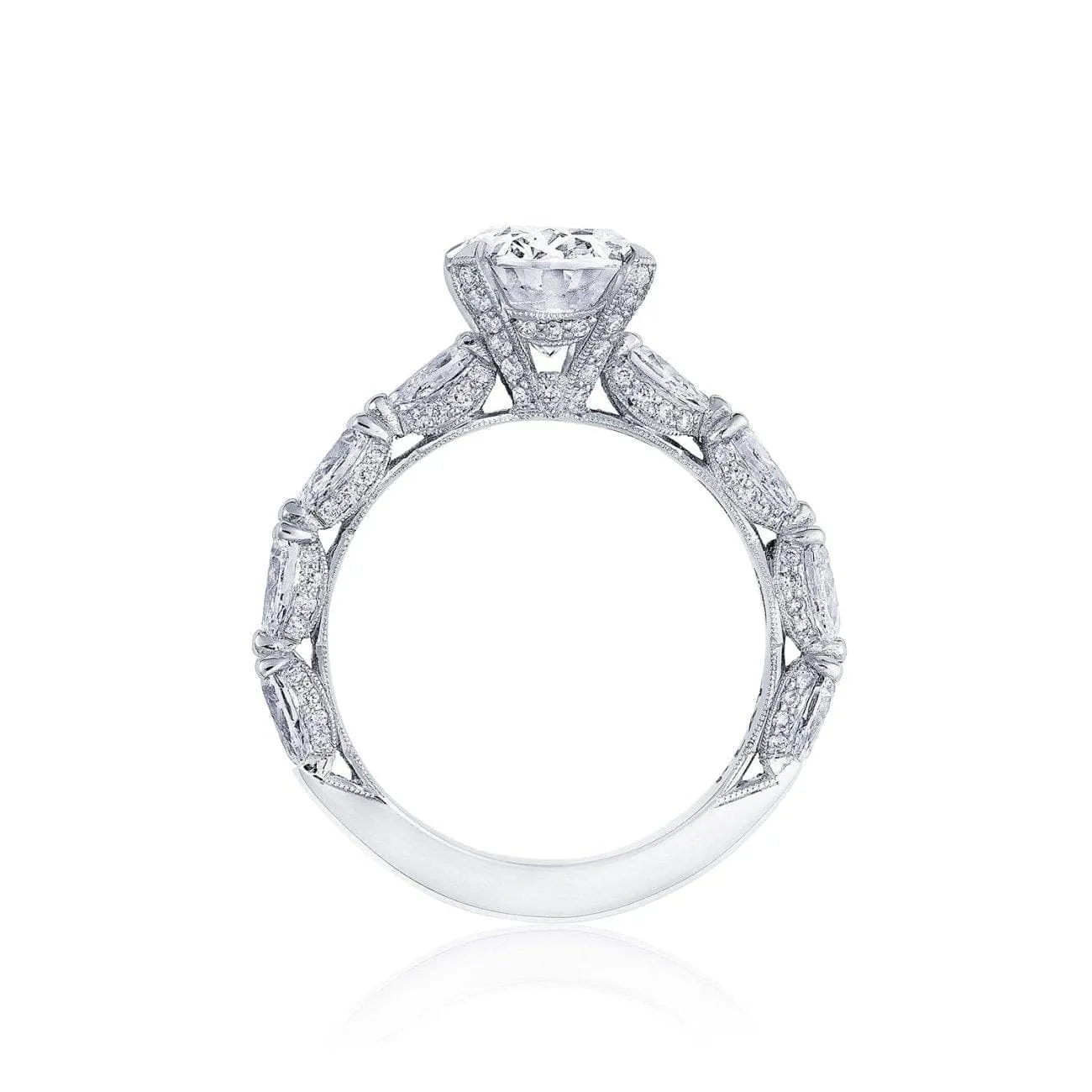 Platinum Tacori Royal T Oval