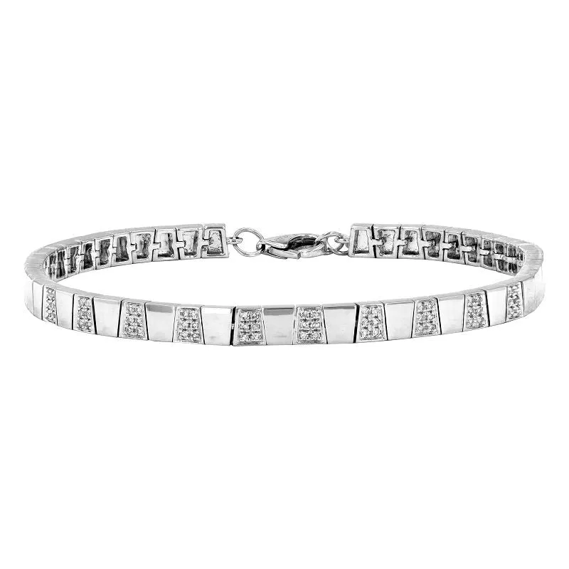 Pyramid Solid Bracelet