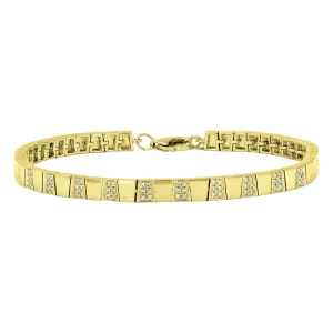 Pyramid Solid Bracelet