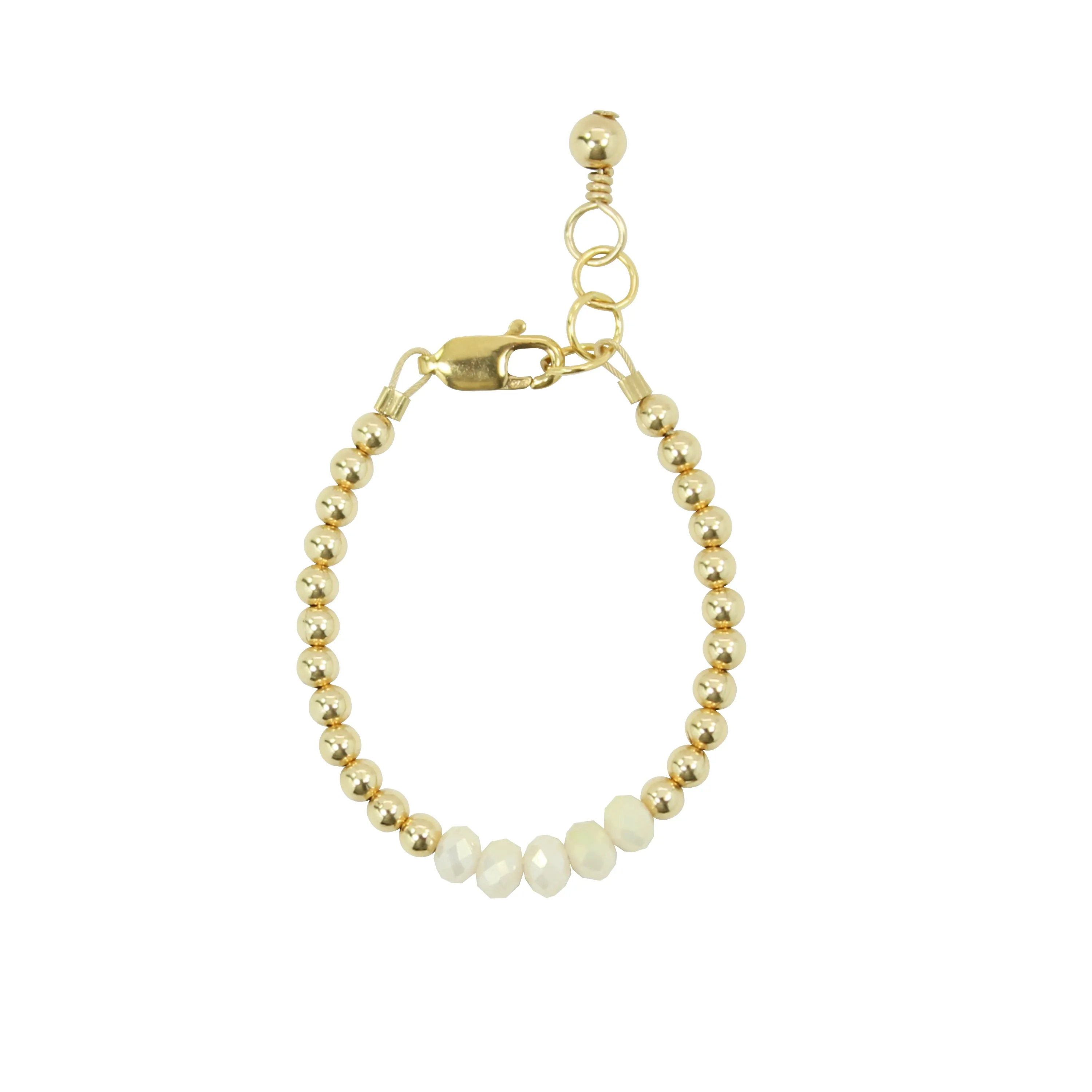 Rachel Baby Bracelet (3MM   4MM beads)