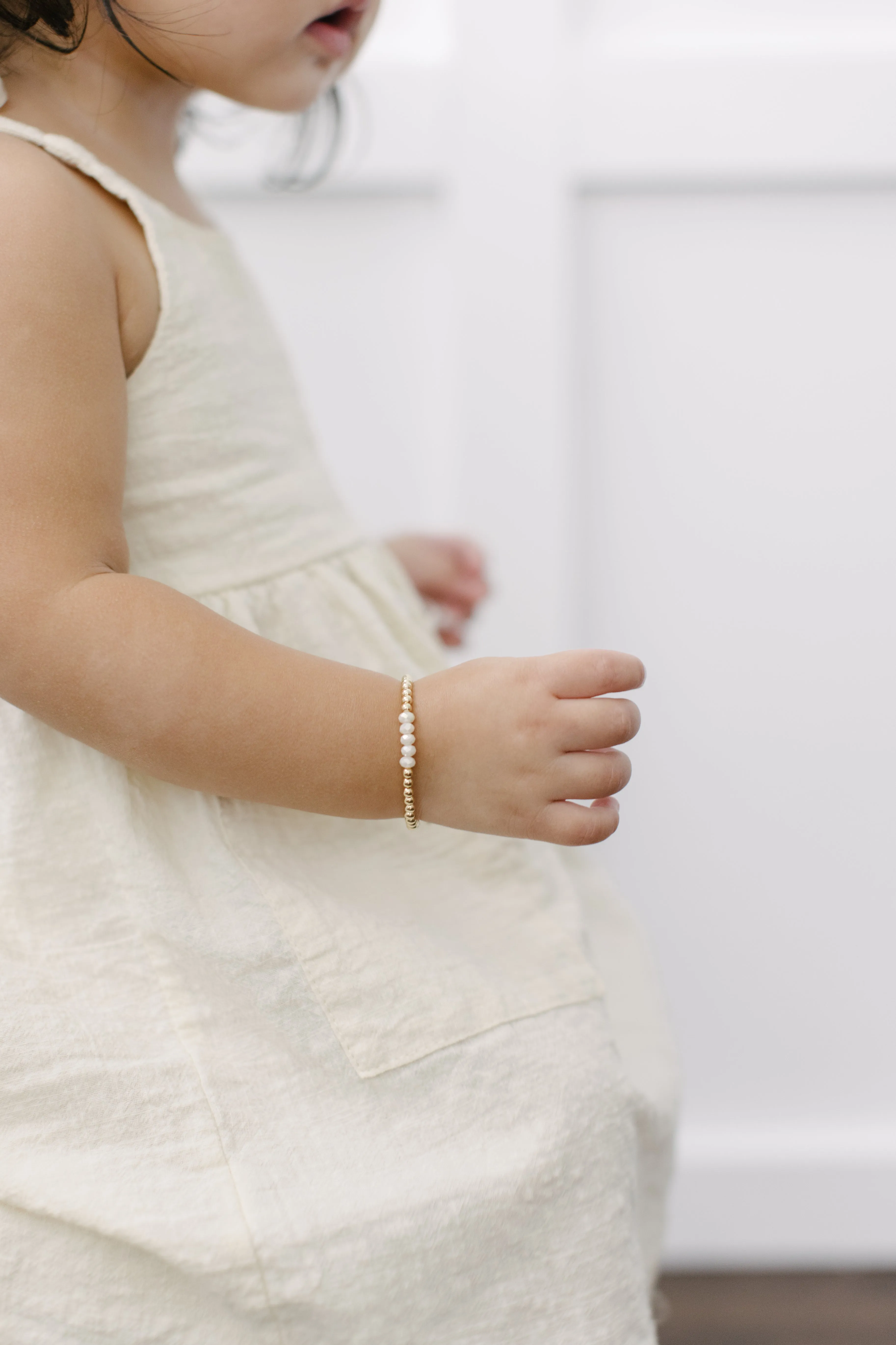 Rachel Baby Bracelet (3MM   4MM beads)