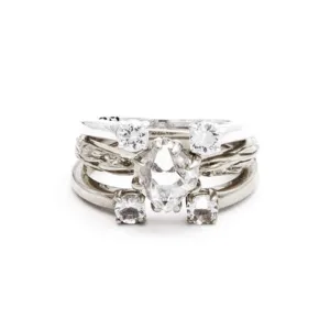 RAW SOLITAIRE UNION (No. 02) | 14K GOLD