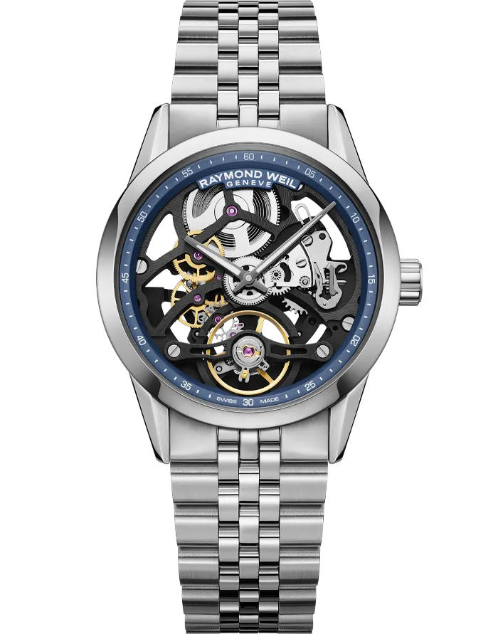 Raymond Weil Freelancer Men's Automatic Blue Dial Bracelet 2783-ST-50000