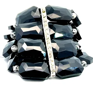 Rectangle Crystal Statement Bracelet