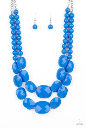 Resort Ready Blue Paparazzi Neckace