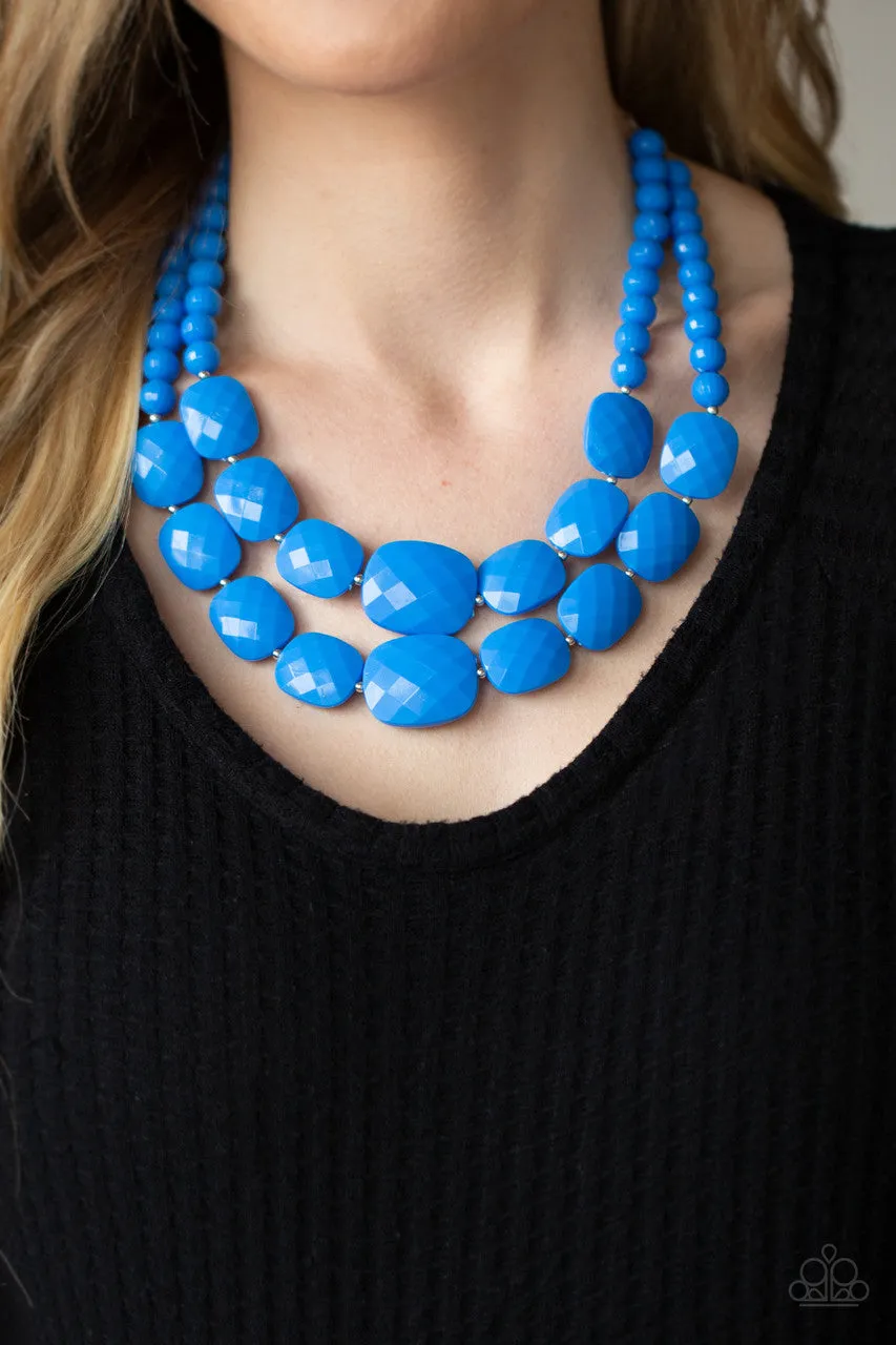 Resort Ready Blue Paparazzi Neckace