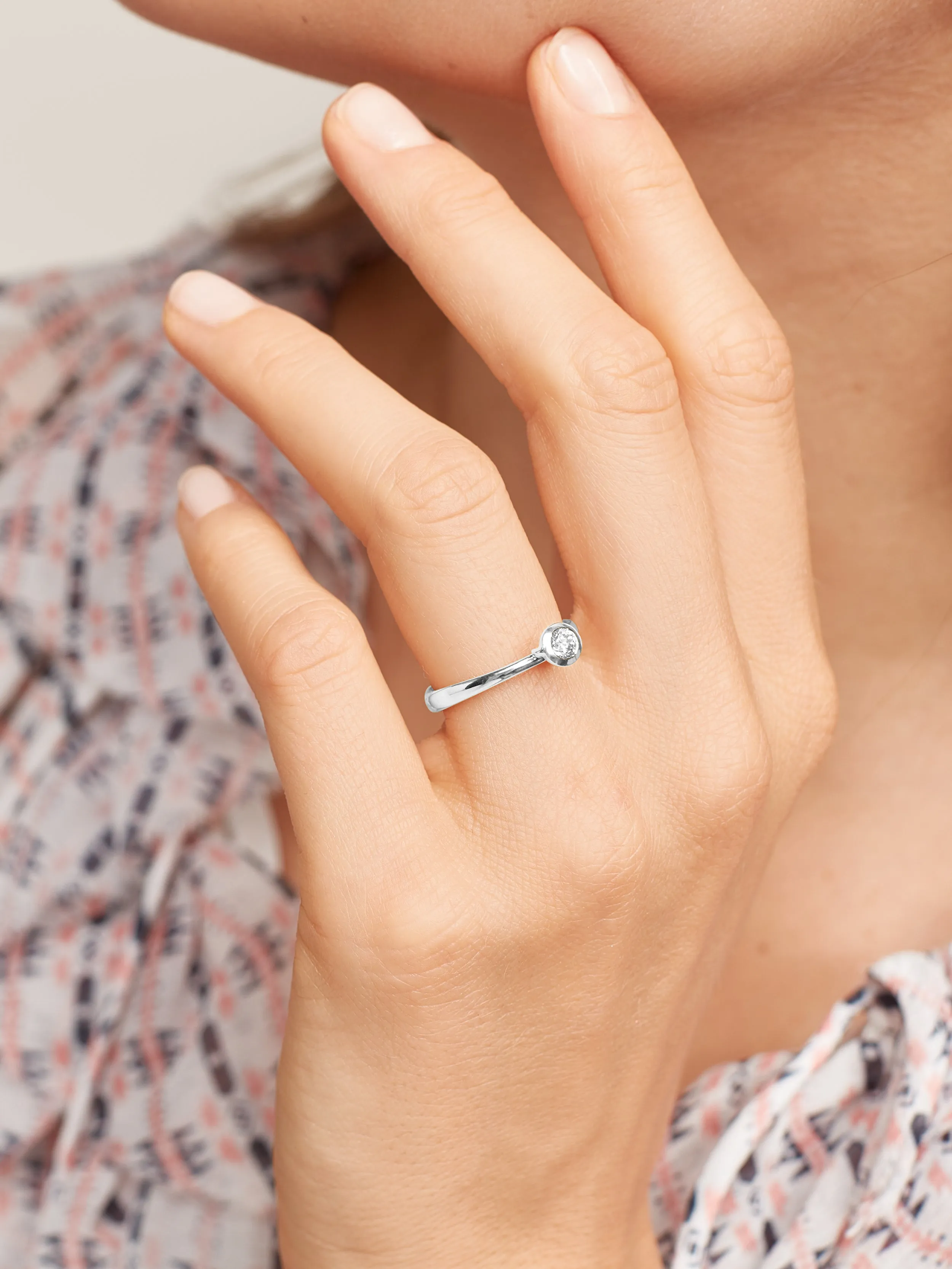 Ring BOUTON Solitaire Classic Diamond